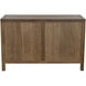 Quadrant 52 X 23 inch Dark Walnut Sideboard, 2 Door