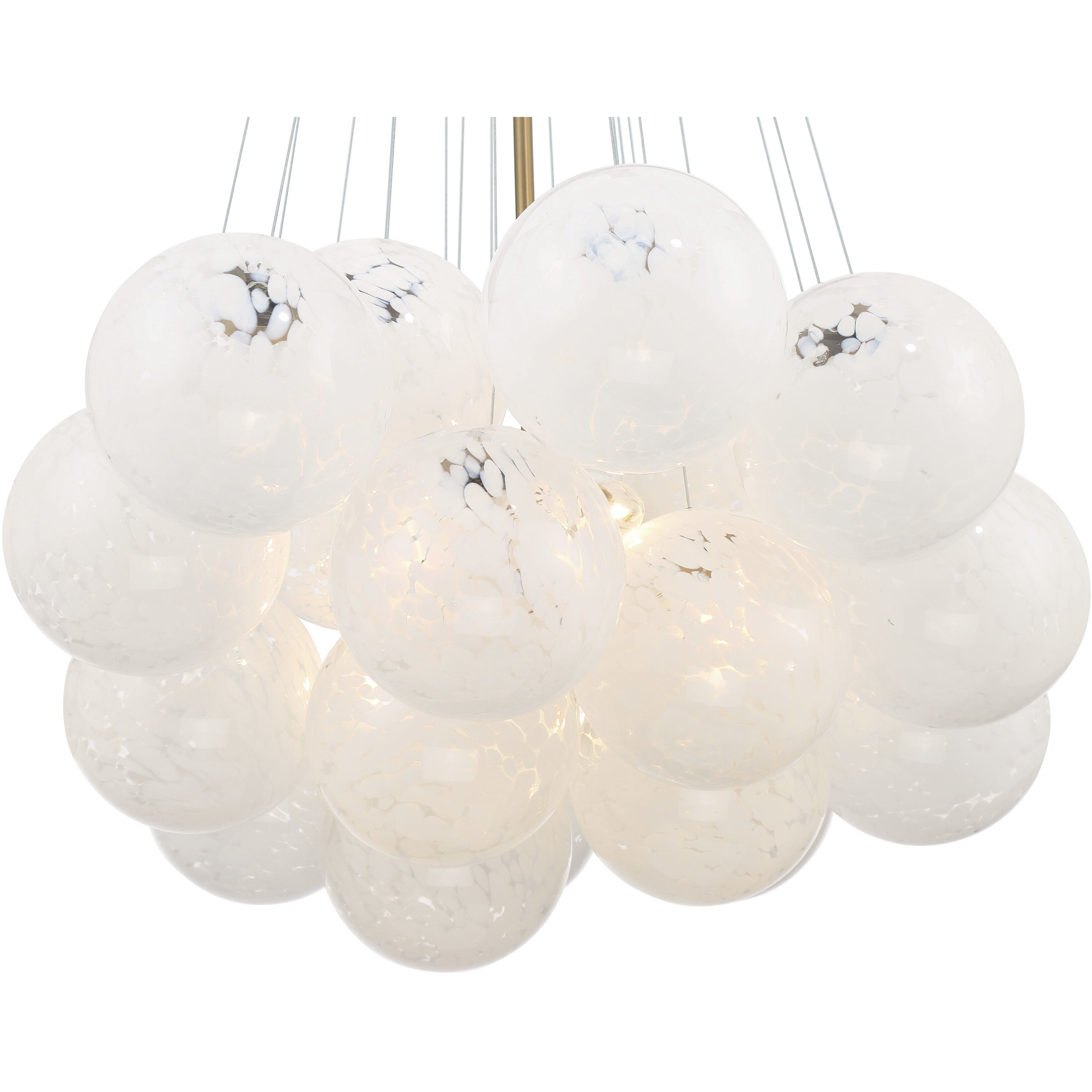 Langford 5 Light 25 inch Legacy Brass Pendant Ceiling Light