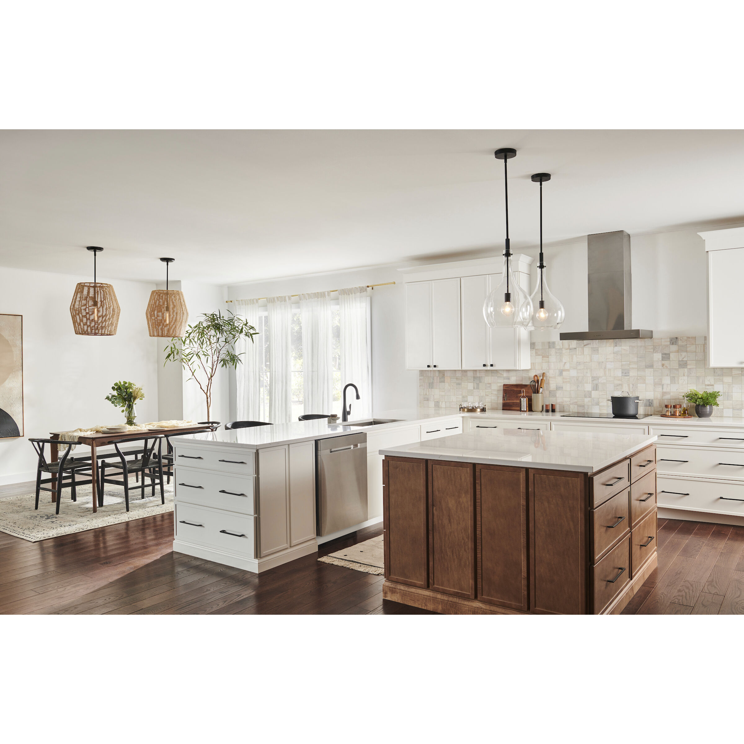 Ziggy 1 Light 12 inch Black Indoor Pendant Ceiling Light in Clear