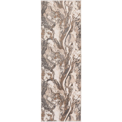 Besni 94 X 32 inch Earth Tones Rug in 2 x 8