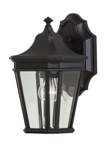 Quade 1 Light 11.5 inch Black Outdoor Wall Sconce