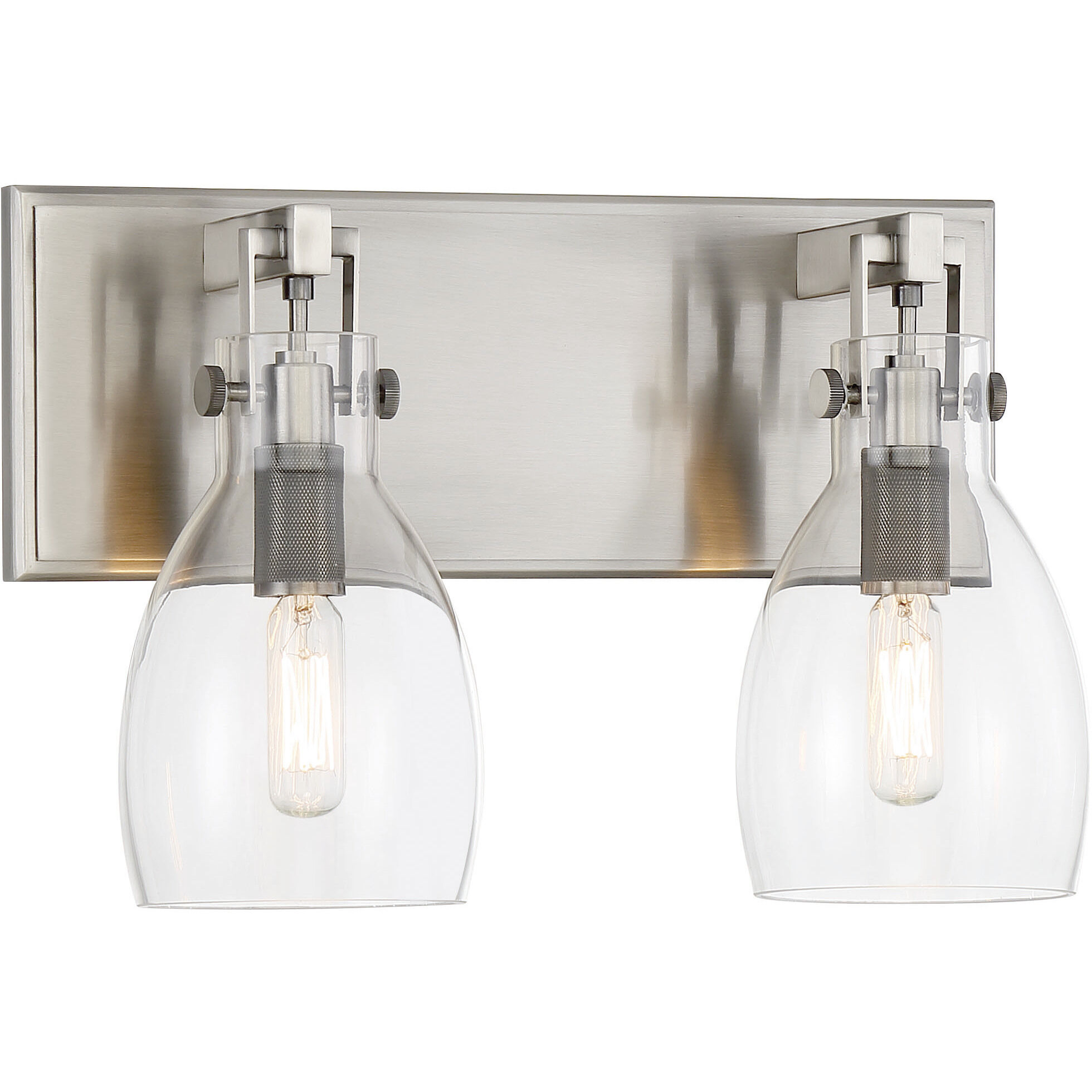 Tiberia 2 Light 13.75 inch Bathroom Vanity Light