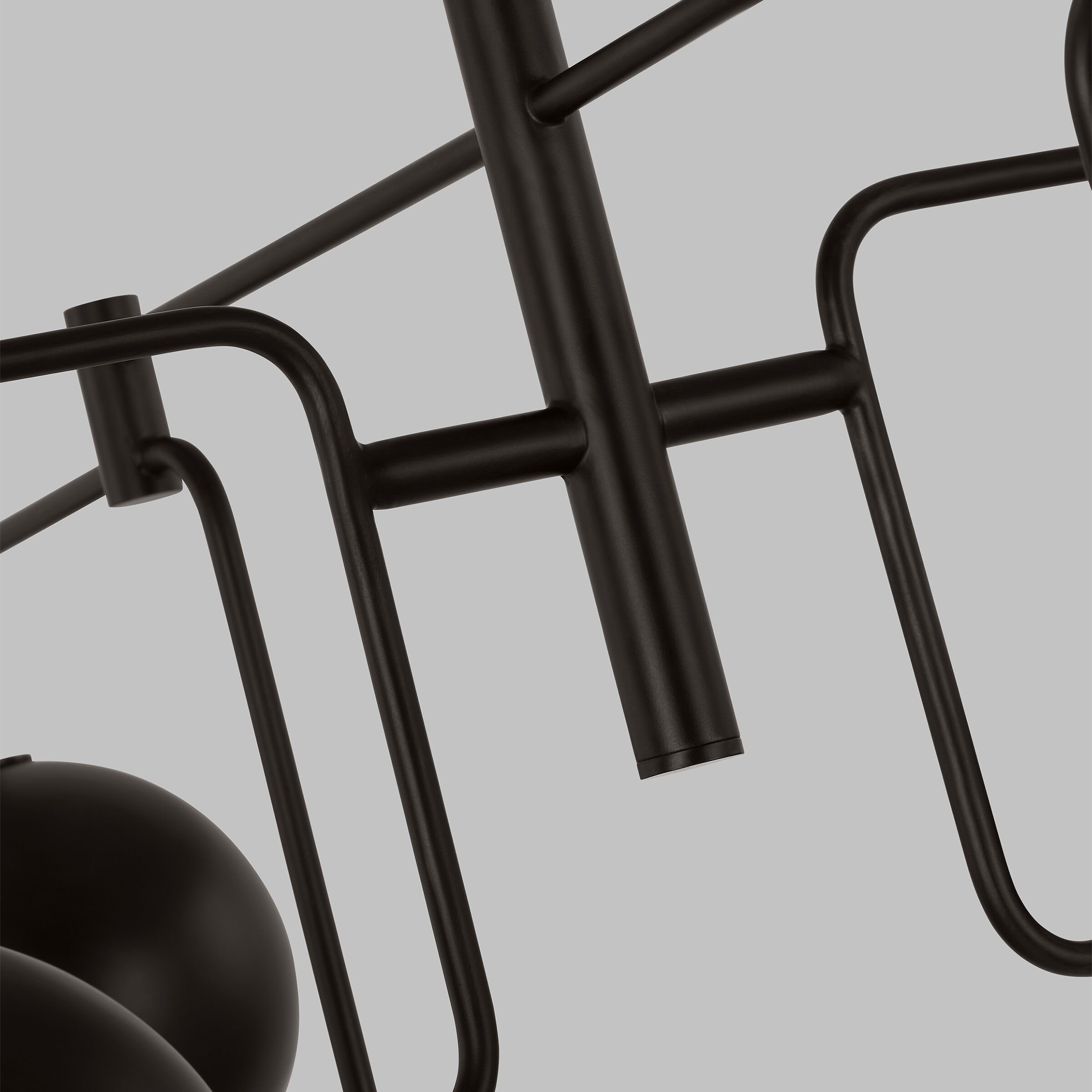 Christiane Lemieux Chaumont 8 Light 38.25 inch Aged Iron Chandelier Ceiling Light