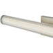 Macie LED 30 inch Brushed Nickel Bath Vanity Light Wall Light