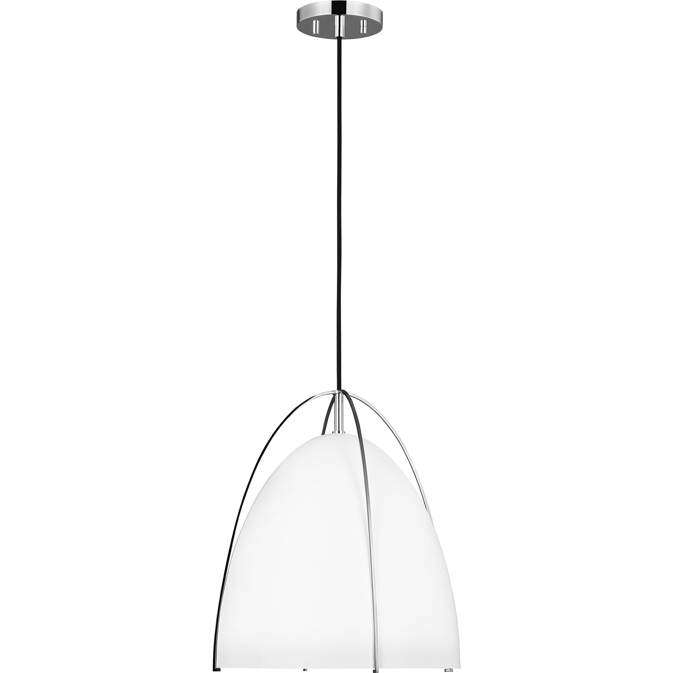 Sean Lavin Norman Pendant Ceiling Light in Chrome