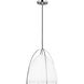 Sean Lavin Norman 1 Light 13.38 inch Chrome Pendant Ceiling Light