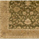 History 36 X 24 inch Tan / Brown / Olive / Ivory Handmade Rug