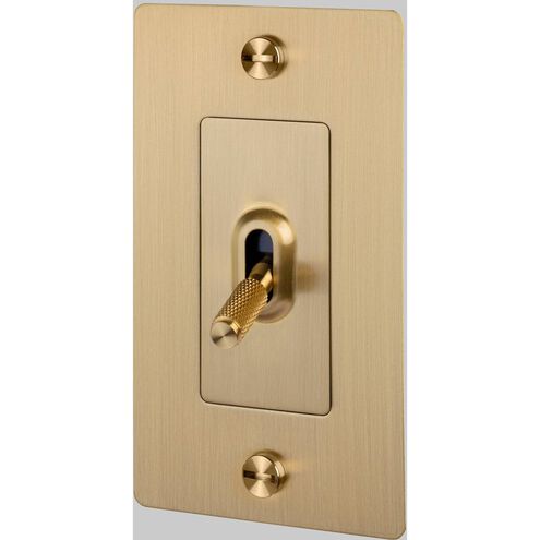 1G Toggle 120-277 Brass Light Switch