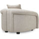 Avenza Greyfort Light Grey Armchair