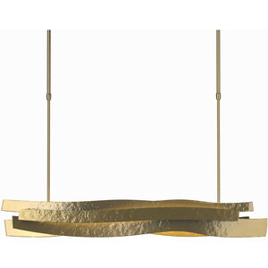 Landscape LED 37.4 inch Modern Brass Pendant Ceiling Light