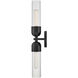 Soren 2 Light 5 inch Black Bath Light Wall Light