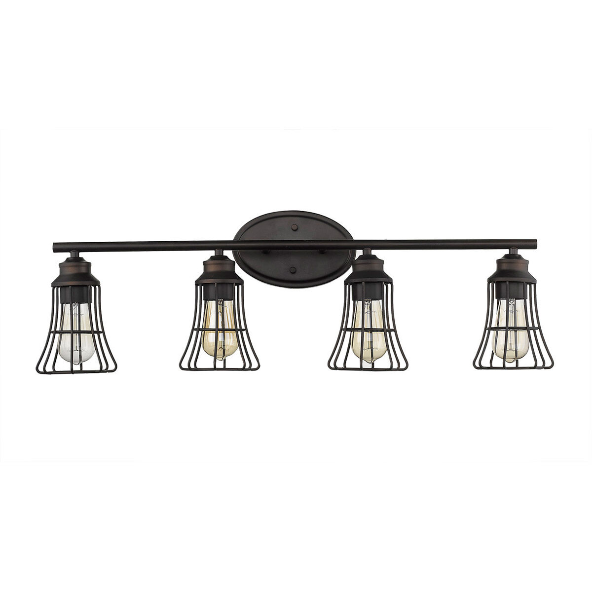 Piers 4 Light 32 inch Oil-Rubbed Bronze Vanity Light Wall Light