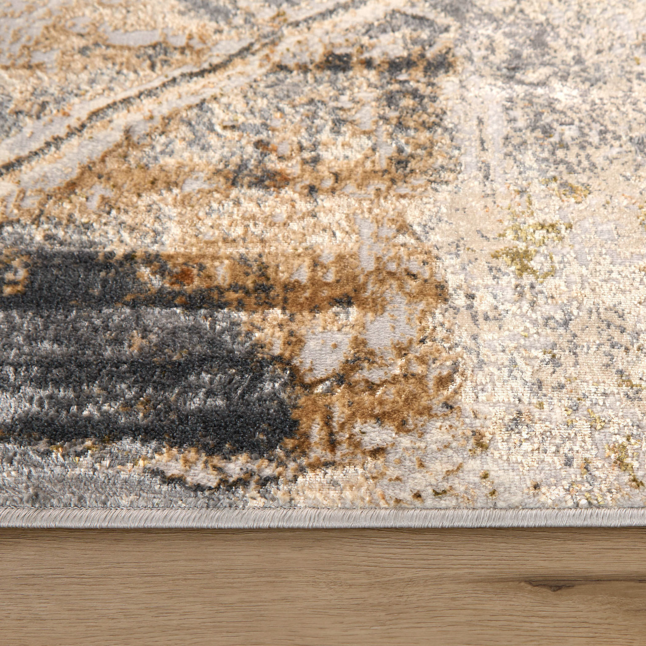 Salim Brown and Gray Indoor Rug