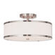 Park Ridge 3 Light 15.00 inch Semi-Flush Mount