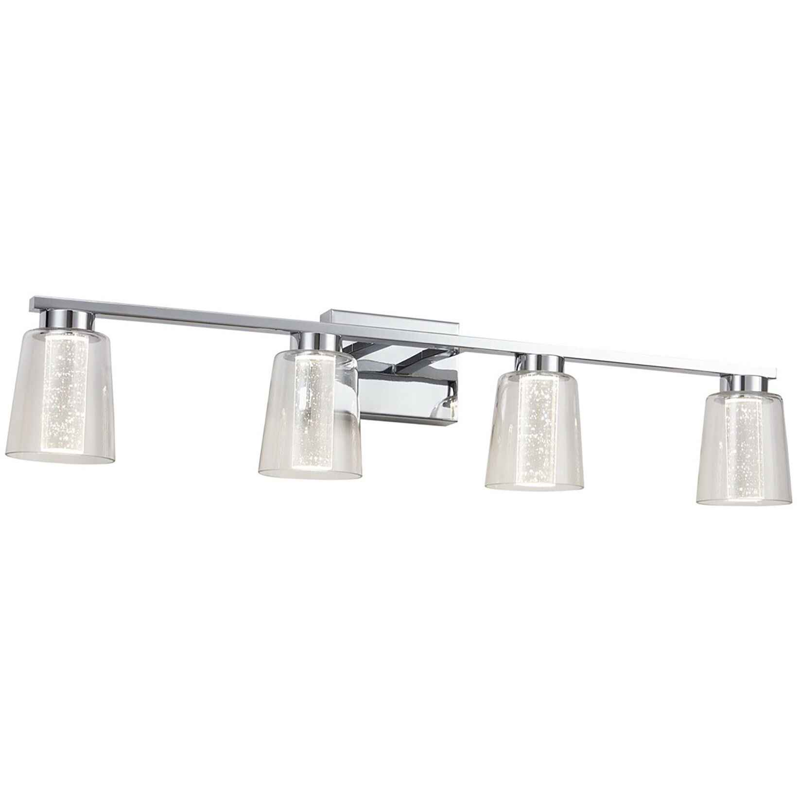 Dalton LED 33.25 inch Chrome Bathroom Vanity Wall Light