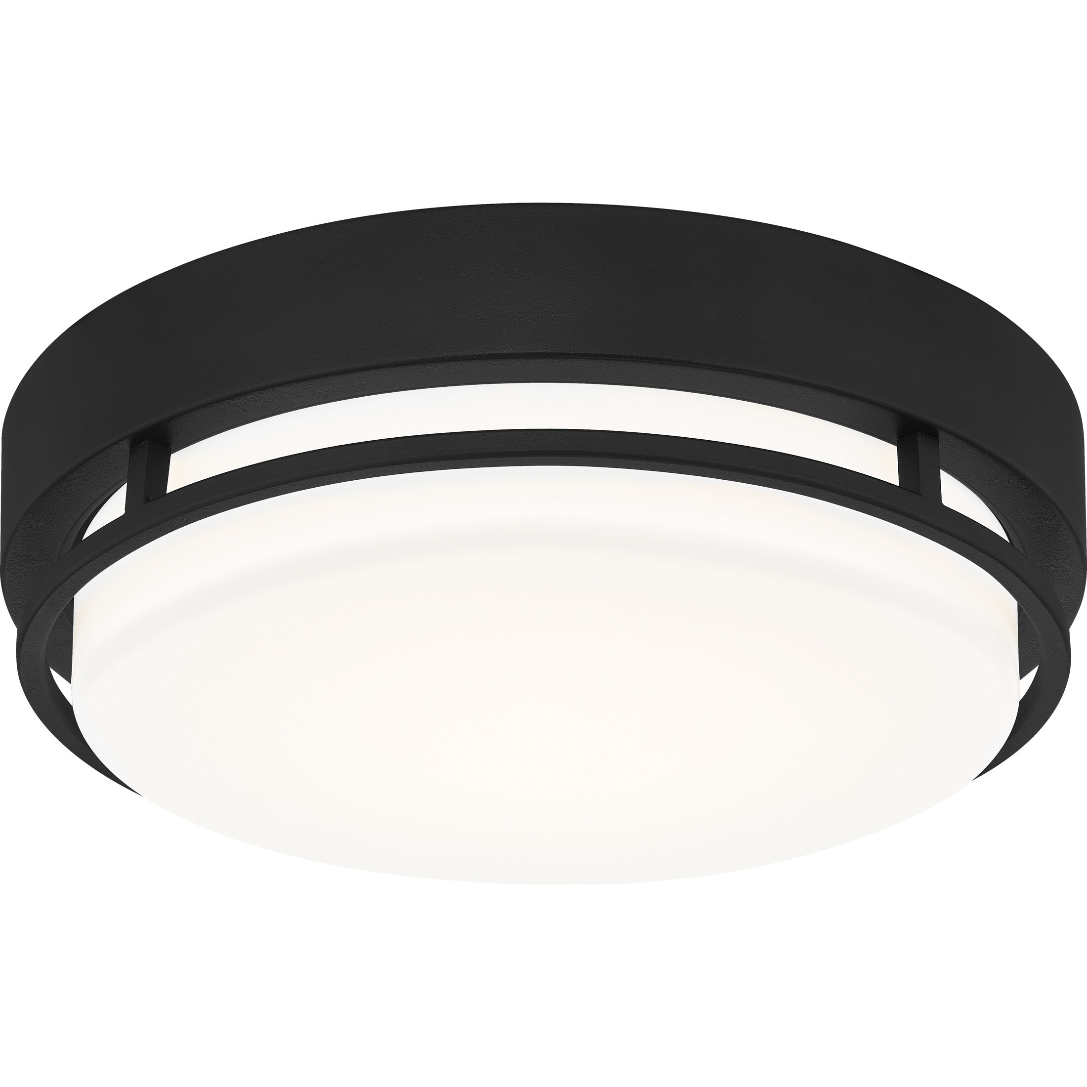 Hale LED 12 inch Earth Black Flush Mount Ceiling Light