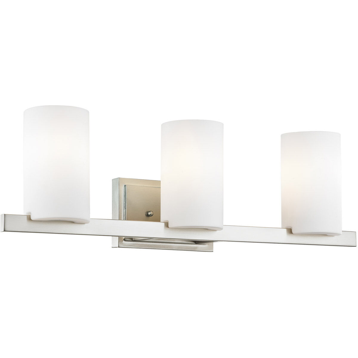 Astoria 3 Light 26 inch Brushed Nickel Bath Vanity Wall Light