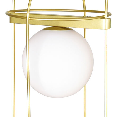 Orbit 22 inch 5.00 watt Medallion Gold Table Lamp Portable Light