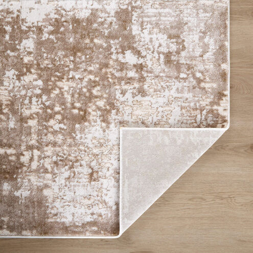Eclectic Luxe 130 X 94 inch Gold Rug in 8 x 11