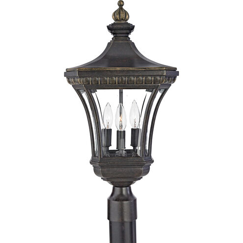 Devon 3 Light 23 inch Imperial Bronze Outdoor Post Lantern