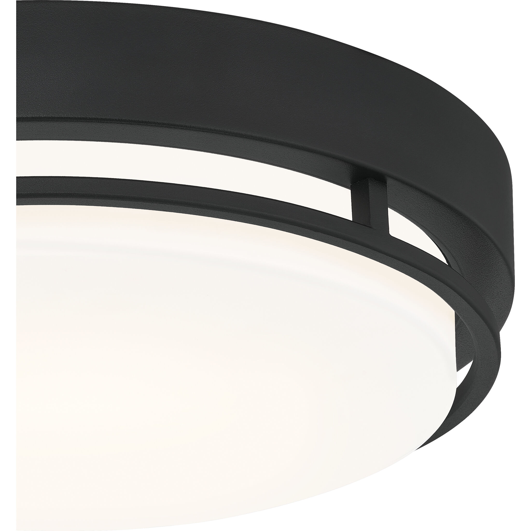 Hale LED 14 inch Earth Black Flush Mount Ceiling Light