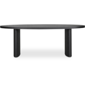 William 85.75 X 43.25 inch Black Dining Table