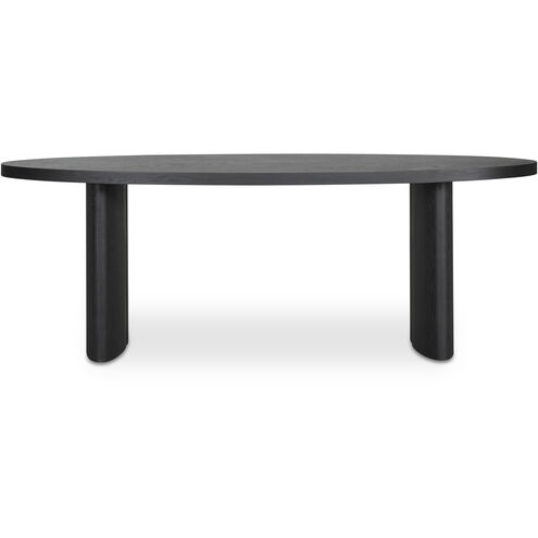 William 85.75 X 43.25 inch Black Dining Table