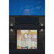 Sera LED 13.1 inch Anthracite Outdoor Wall Sconce in 6 in
