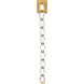 Forever Seduction LED 3.75 inch Aged Brass ADA Wall Sconce Wall Light