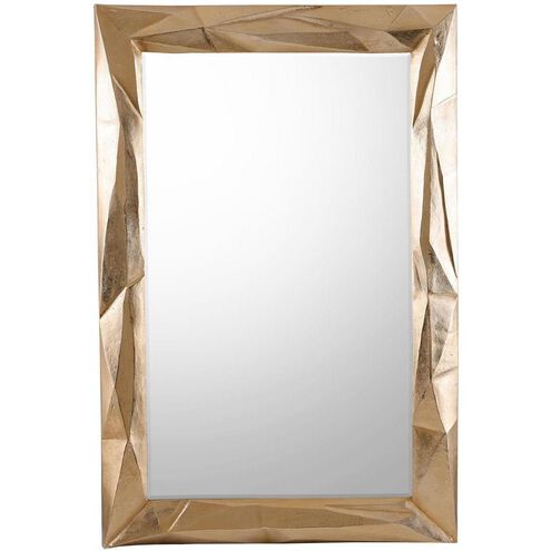 Ruga 54 X 36 inch Gold Mirror
