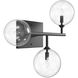 Delilah Wall Sconce Wall Light in Black