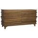 Bernard Dark Walnut Dresser, 6 Drawer