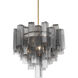 Torvento 9 Light 25.25 inch Legacy Brass Pendant Ceiling Light