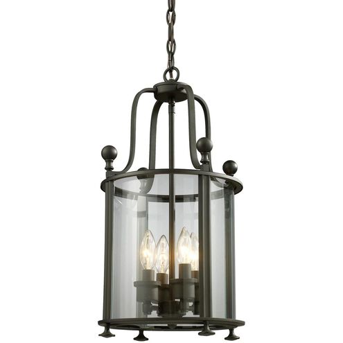 Wyndham 4 Light 11.5 inch Bronze Chandelier Ceiling Light