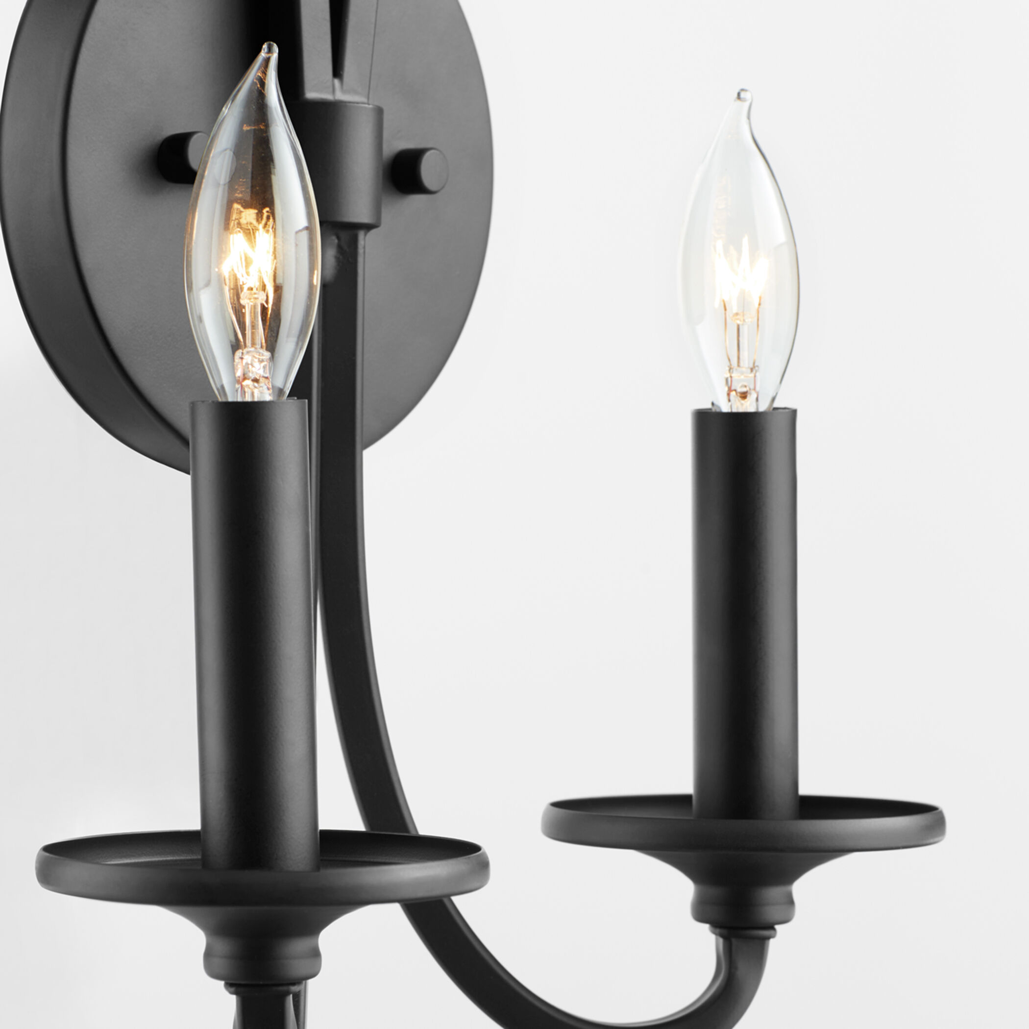 Maryse 2 Light 9 inch Matte Black Wall Sconce Wall Light