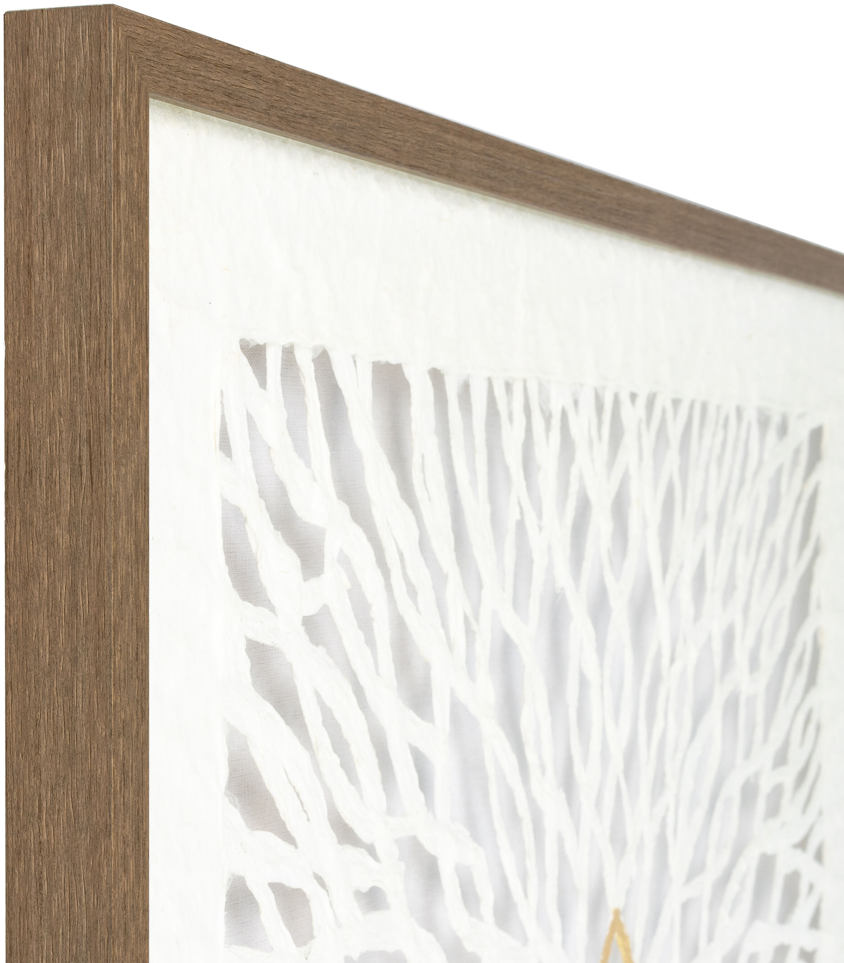 Kaagaz Light Grey Wall Art, Rectangle