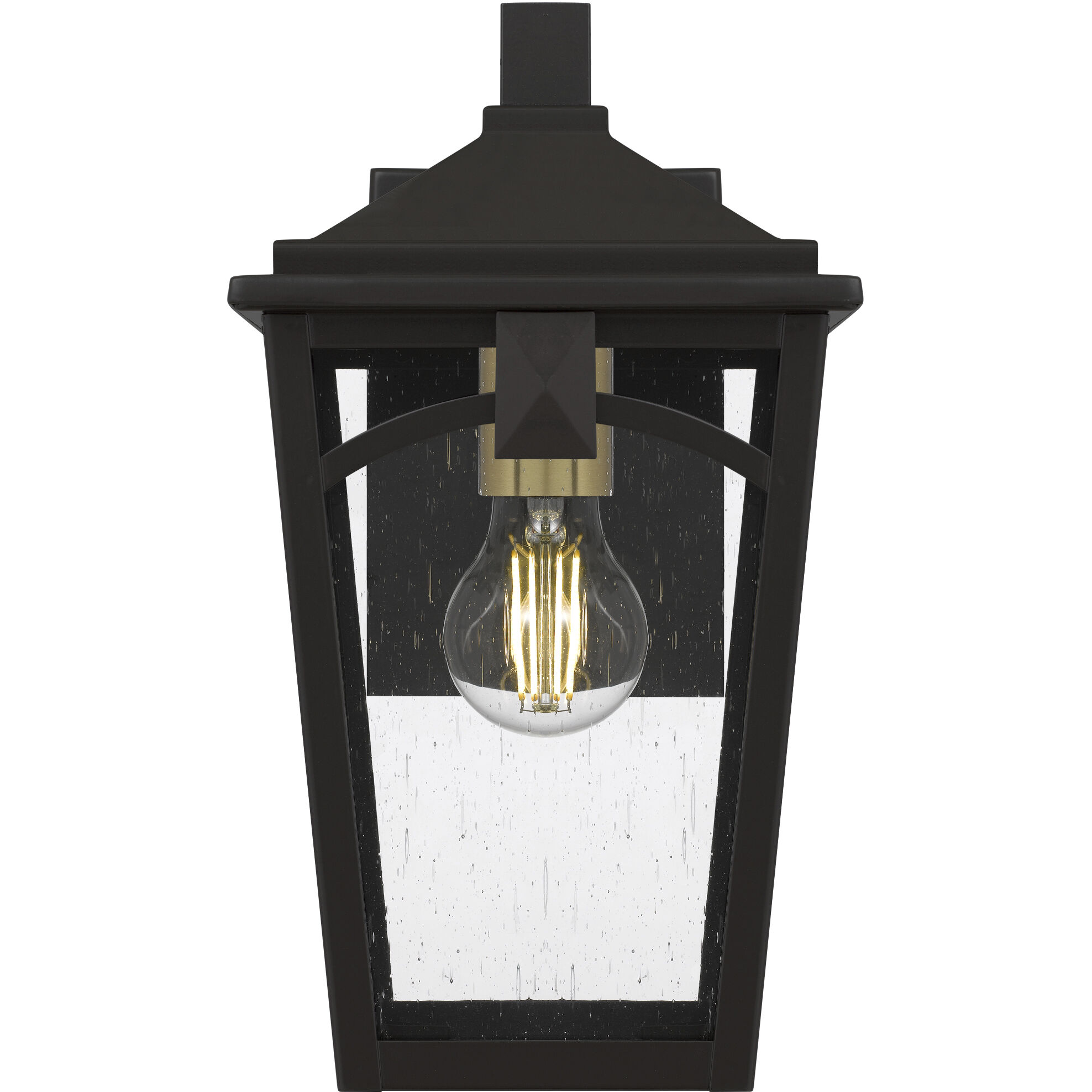 Jaxon 1 Light 12.5 inch Western Bronze Outdoor Wall Lantern