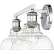 Carver 2 Light 19.5 inch Chrome Bath Vanity Light Wall Light
