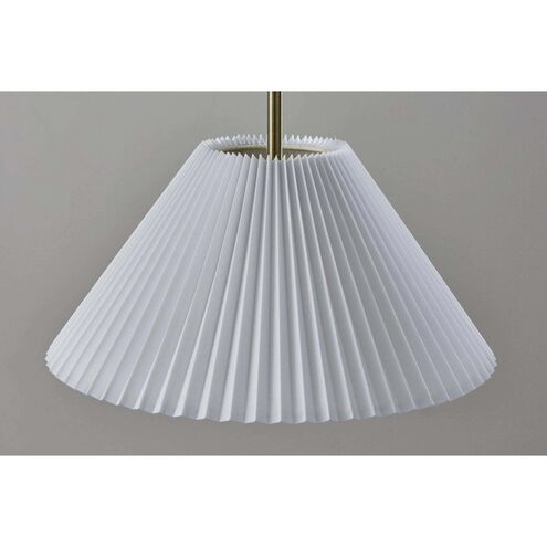 Scarlet 17 inch Antique Brass Pendant Ceiling Light