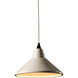 Radiance 1 Light 15 inch Bisque Pendant Ceiling Light in Cord