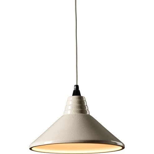 Radiance 1 Light 15 inch Bisque Pendant Ceiling Light in Cord