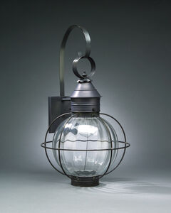 Round Onion 2 Light 13.00 inch Outdoor Wall Light