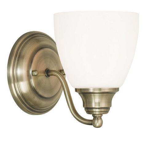 Somerville 1 Light 6 inch Antique Brass Wall Sconce Wall Light
