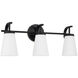 Drake 3 Light 23.00 inch Bathroom Vanity Light