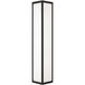 Irvin LED 29 inch Black Outdoor Wall Lantern
