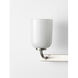 Moore 3 Light 21.63 inch Brushed Nickel Bath Vanity Wall Light
