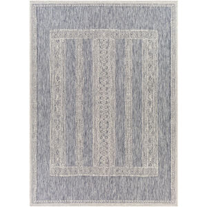 Tuareg 120 X 94 inch Pale Blue/Tan/Navy/Blue/Taupe/Off-White/Gray Rug