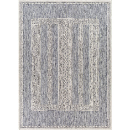 Tuareg 120 X 94 inch Pewter Outdoor Rug, Rectangle