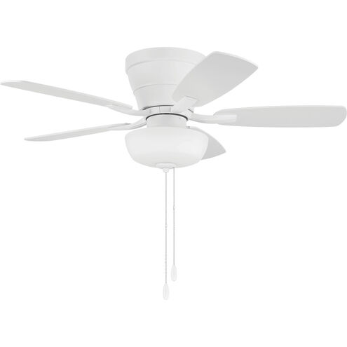 Wheeler 42 inch White with White/Washed Oak Blades Fan