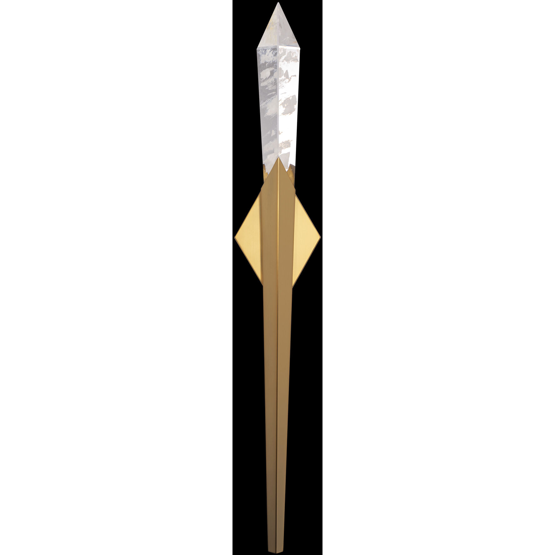 Solitude LED 5 inch Aged Brass Wall Sconce Wall Light, Beyond